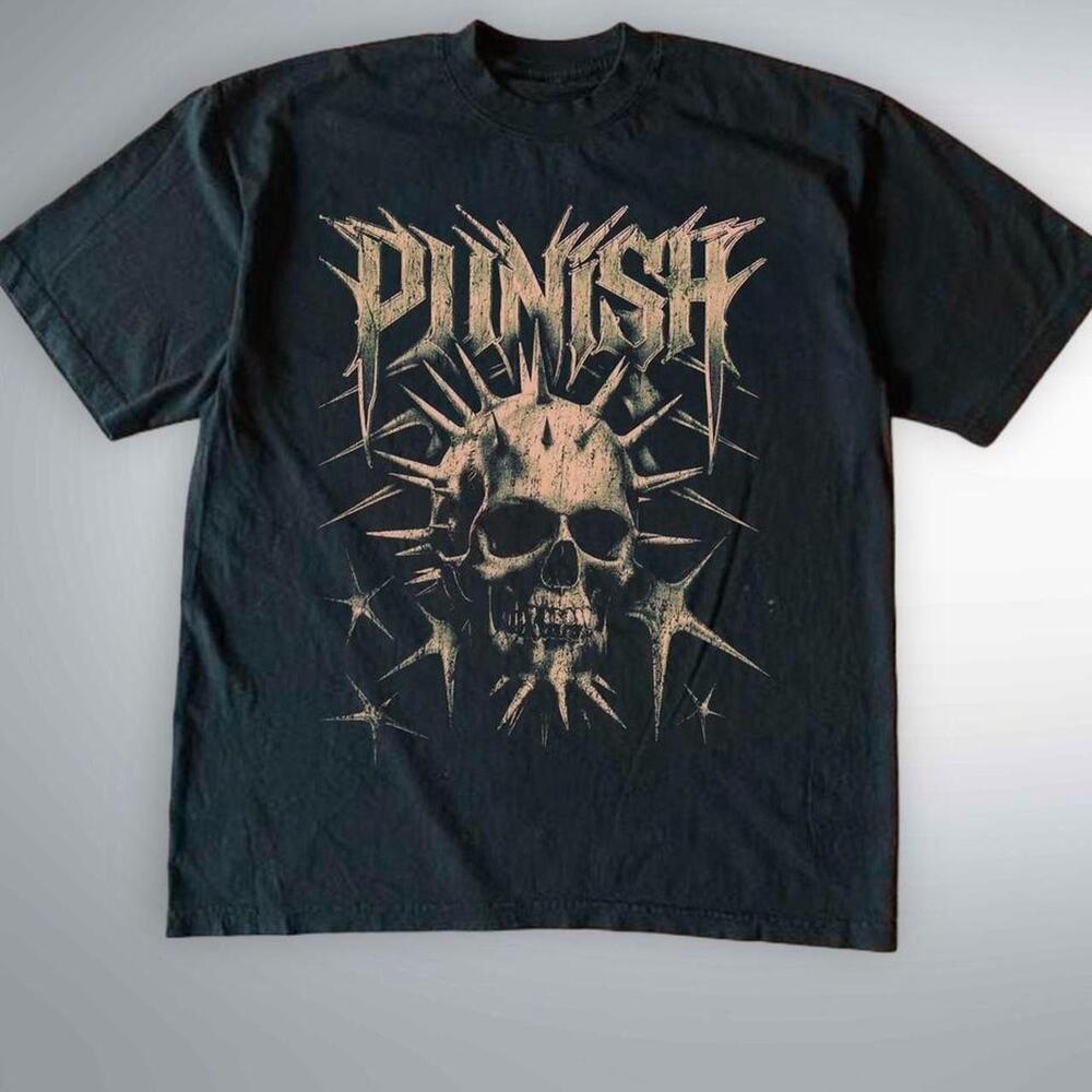 Style Punish Skull Graphic Tee